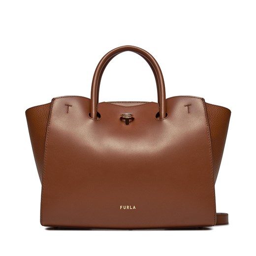 Torebka Furla Genesi M Tote WB00811-BX0053-03B00-1007 Cognac H ze sklepu eobuwie.pl w kategorii Torby Shopper bag - zdjęcie 167455071