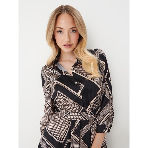 Mohito - Szmizjerka midi - Czarny Mohito 44 Mohito