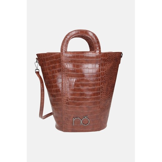 NOBO duża elegancka brązowa damska torba do ręki Nobo One size wyprzedaż NOBOBAGS.COM