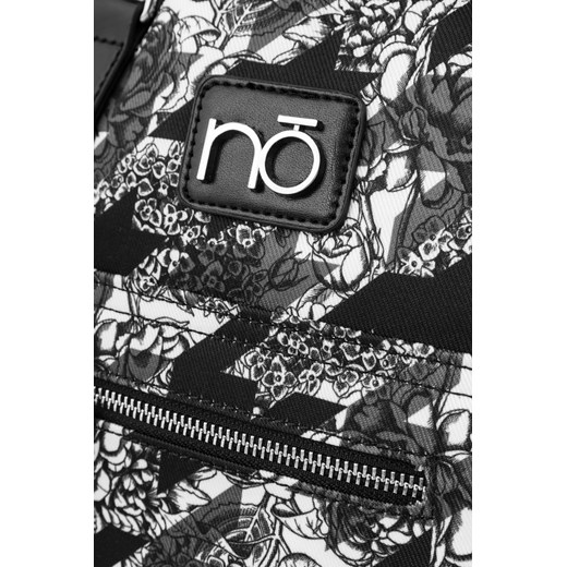 Czarno-biały plecak Nobo 2w1 Nobo One size okazyjna cena NOBOBAGS.COM
