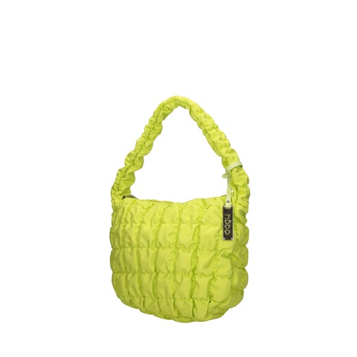 Nylonowa pikowana torebka na ramię Nobo limonkowa Nobo One size okazyjna cena NOBOBAGS.COM