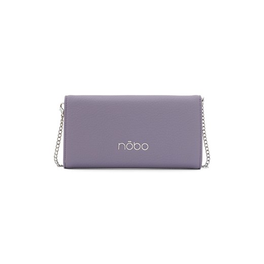 Fioletowy portfel, torebka wieczorowa Nobo z łańcuszkiem Nobo One size okazja NOBOBAGS.COM