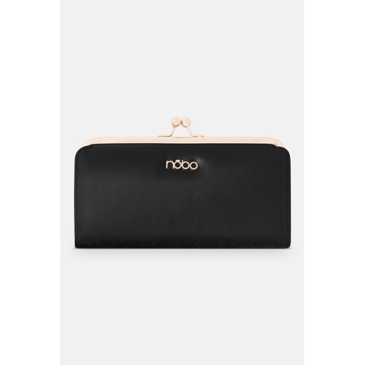 Elegancki portfel Nobo z biglem czarny Nobo One size wyprzedaż NOBOBAGS.COM