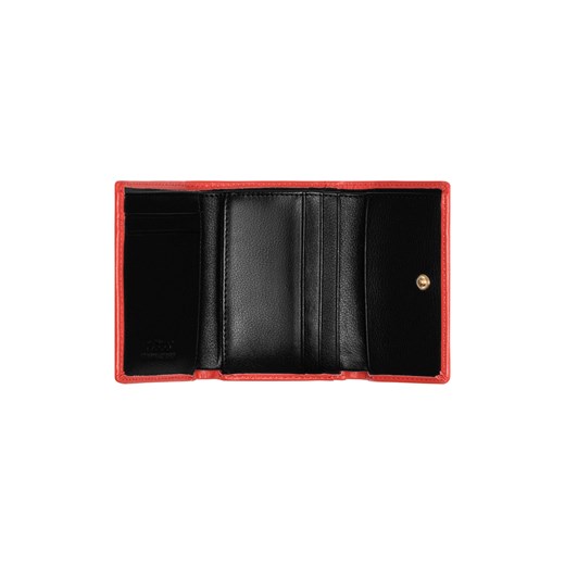 Mały portfel z klapką Nobo nappa czerwony Nobo One size okazja NOBOBAGS.COM