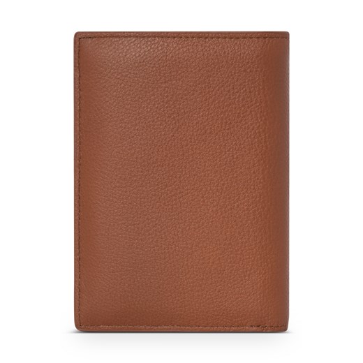 Duży męski skórzany portfel Nobo brązowy Nobo One size promocja NOBOBAGS.COM