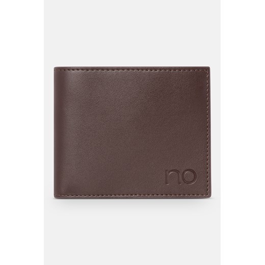 Klasyczny męski portfel Nobo brązowy Nobo One size okazja NOBOBAGS.COM