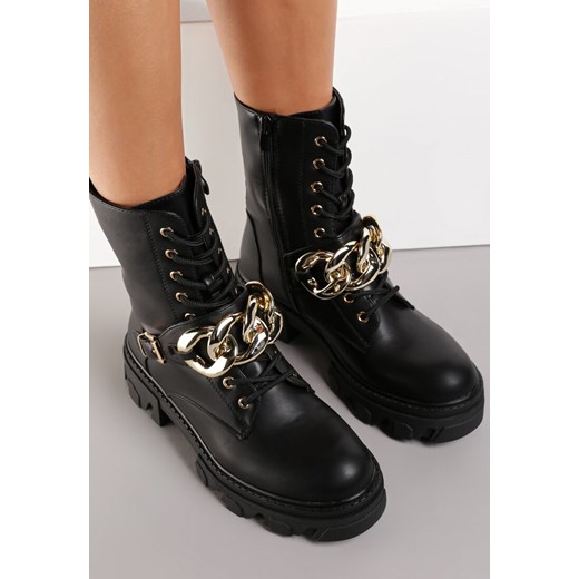 Czarne Botki Vezinthe Renee 38 okazyjna cena renee.pl
