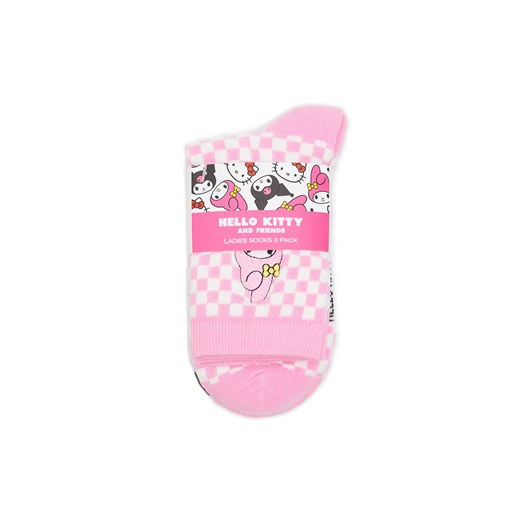 Cropp - 3 pack skarpetek Kuromi & My Melody - wielobarwny Cropp 39-41 Cropp