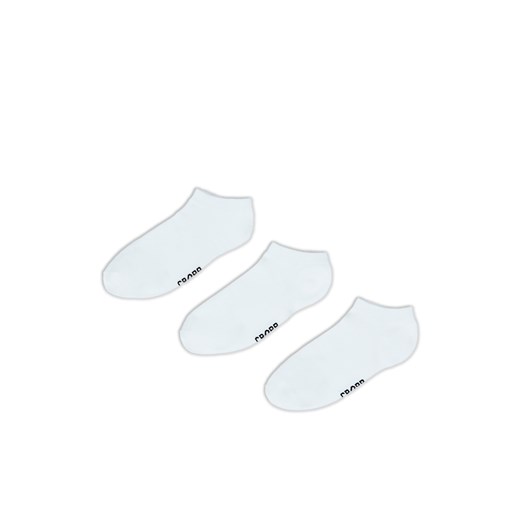 Cropp - 3 pack białych skarpetek - biały Cropp 39-42 Cropp