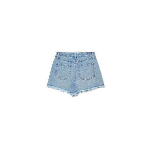 Cropp - Jeansowe szorty bermudy - niebieski Cropp 34 okazyjna cena Cropp
