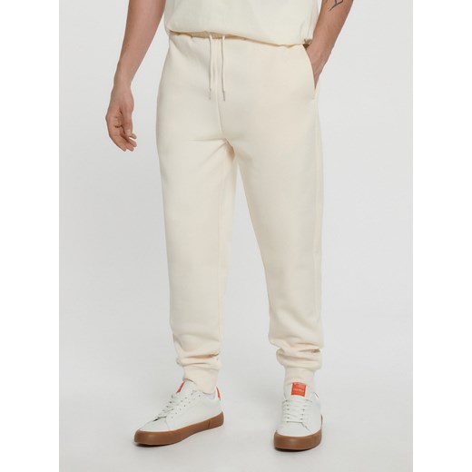 Cropp - Beżowe joggery - beżowy Cropp L Cropp