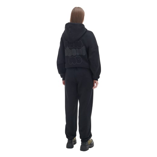 Cropp - Czarne dresowe joggery - czarny Cropp L Cropp