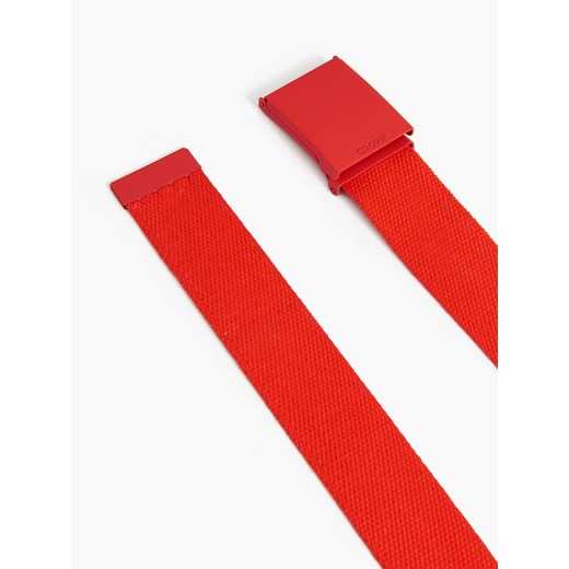 Cropp - Czerwony pasek - czerwony Cropp Uniwersalny promocja Cropp