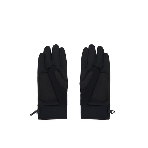 Cropp - Czarne rękawiczki z motywem płomieni - czarny Cropp S/M wyprzedaż Cropp