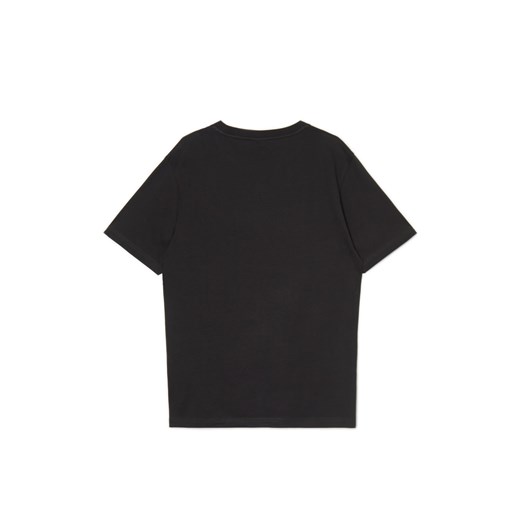 Cropp - Czarna koszulka z motywem kosmonauty - czarny Cropp L Cropp