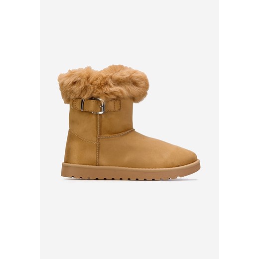 Camelowe śniegowce damskie Cherina Zapatos 37 Zapatos wyprzedaż