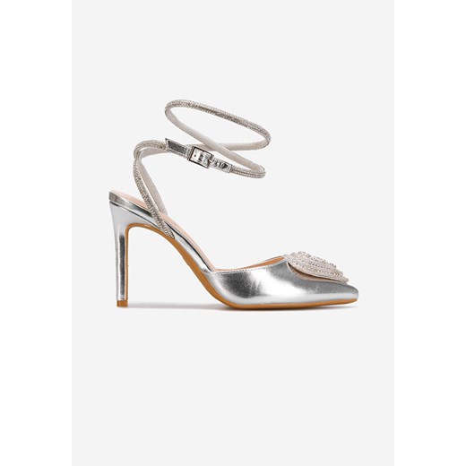 Srebrne szpilki Iliana Zapatos 40 promocja Zapatos