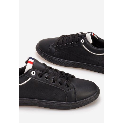 Czarne sneakersy męskie Travers Zapatos 44 okazja Zapatos