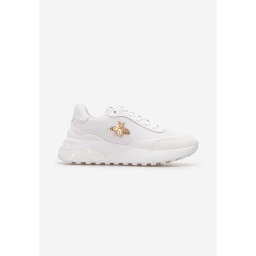 Białe sneakersy na koturnie Ewina Zapatos 40 Zapatos