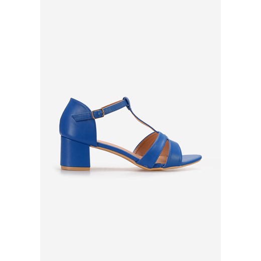 Niebieskie sandały na słupku Ankita Zapatos 42 promocja Zapatos