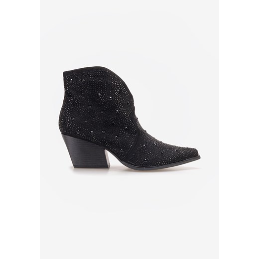 Czarne kowbojki damskie Grace Zapatos 39 Zapatos