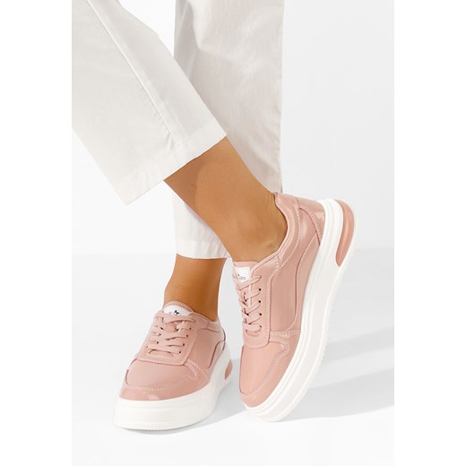 Różowe sneakersy damskie Issey Zapatos 38 Zapatos wyprzedaż