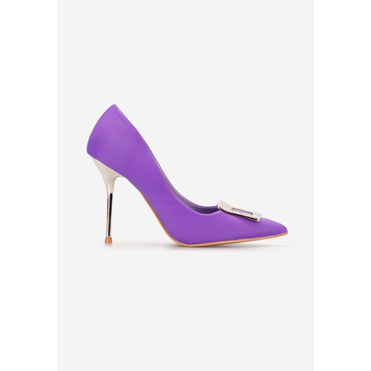 Fioletowe szpilki na obcasie Edalia Zapatos 40 wyprzedaż Zapatos