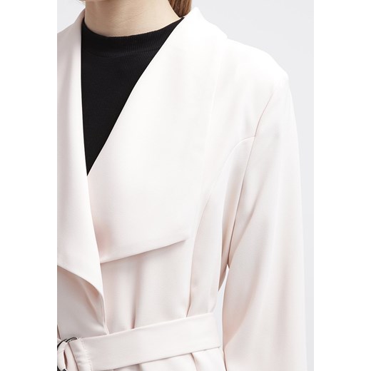 Miss Selfridge Płaszcz wełniany /Płaszcz klasyczny pink zalando bialy klasyczny