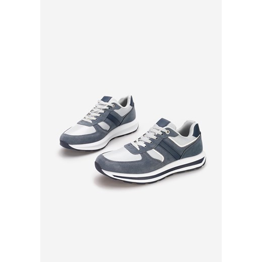 Niebieskie sneakersy męskie Randall Zapatos 40 Zapatos promocja