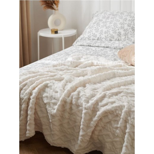 Sinsay - Narzuta na łóżko - kremowy ze sklepu Sinsay w kategorii Narzuty i kapy - zdjęcie 167561604