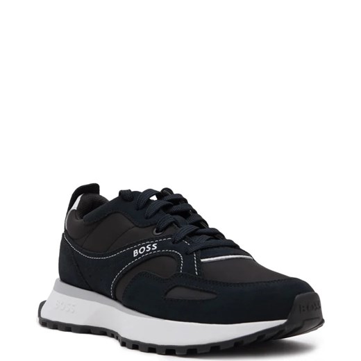 BOSS BLACK Sneakersy Jonah_Runn_sdmx | z dodatkiem skóry 41 promocyjna cena Gomez Fashion Store