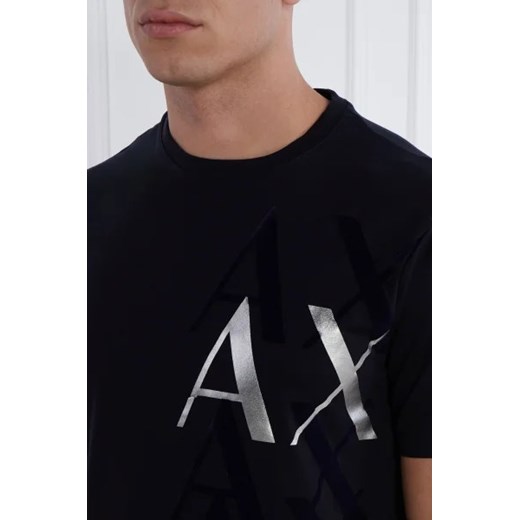 T-shirt męski Armani Exchange bawełniany z krótkim rękawem 