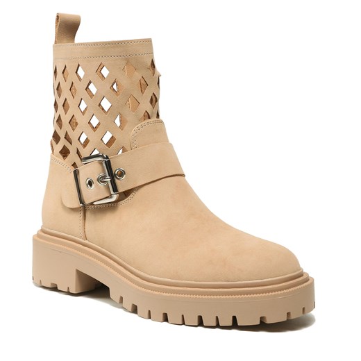 Botki Clara Barson WS5618-09 Beige Quazi 39 okazja eobuwie.pl