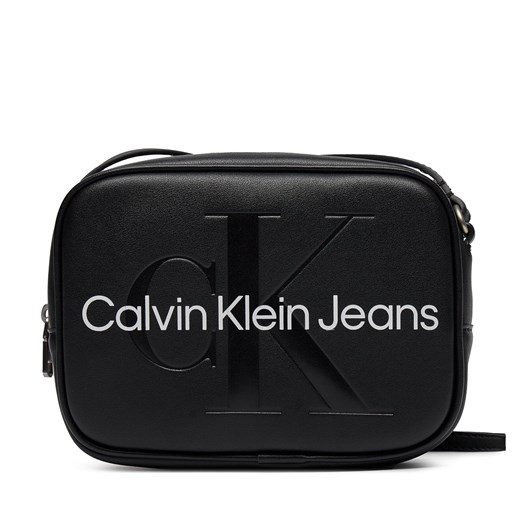 Torebka Calvin Klein Jeans Sculpted Camera Bag18 Mono K60K610275 Black BDS ze sklepu eobuwie.pl w kategorii Listonoszki - zdjęcie 167567891