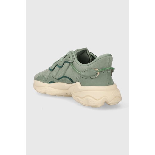 adidas Originals sneakersy zamszowe Ozweego kolor zielony IE9508 41 1/3 ANSWEAR.com