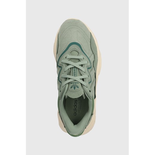 adidas Originals sneakersy zamszowe Ozweego kolor zielony IE9508 37 1/3 ANSWEAR.com
