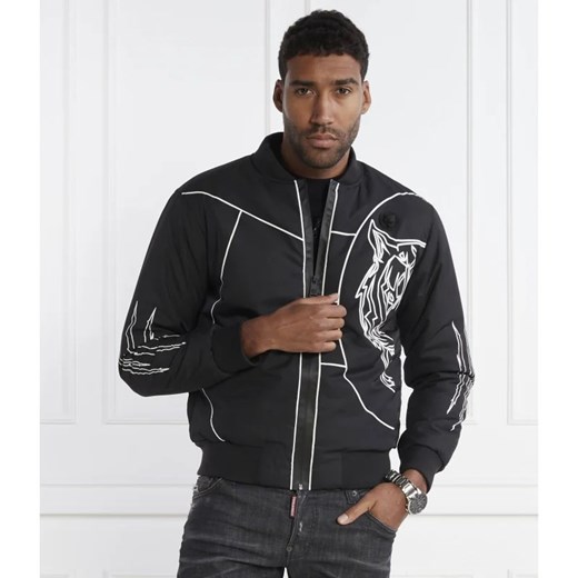 Plein Sport Kurtka bomber | Regular Fit Plein Sport L wyprzedaż Gomez Fashion Store