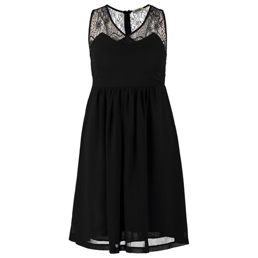 Molly Bracken Sukienka koktajlowa noir zalando czarny abstrakcyjne wzory