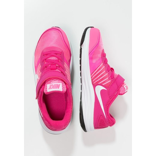 Nike Performance FUSION X Obuwie do biegania Amortyzacja pink pow/white/vivid pink/black zalando rozowy na rzepy