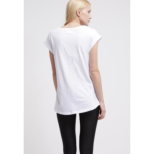 Zalando Essentials Tshirt basic white zalando bialy bez wzorów/nadruków