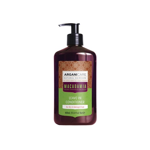 ARGANICARE NATURAL HAIRCARE Macadamia Leave-in Cond dry Naturalna odżywka bez Argani Care Natural Haircare one size wyprzedaż 5.10.15