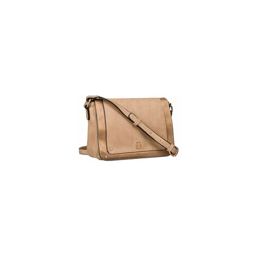 Pojemna listonoszka damska z klapką — LuluCastagnette SUCCES BEIGE Lulu Castagnette one size 5.10.15