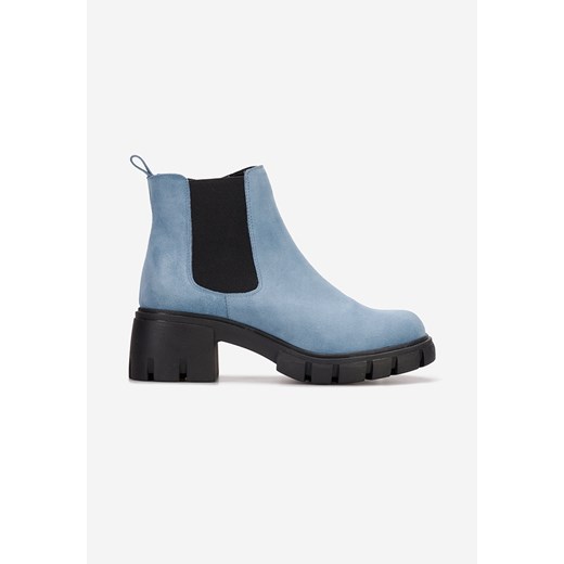 Niebieskie botki chelsea Rowa Zapatos 40 okazyjna cena Zapatos