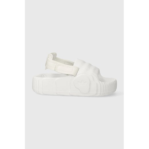 adidas Originals sandały Adilette 22 XLG damskie kolor biały na platformie IG5749 ze sklepu PRM w kategorii Sandały damskie - zdjęcie 167622711
