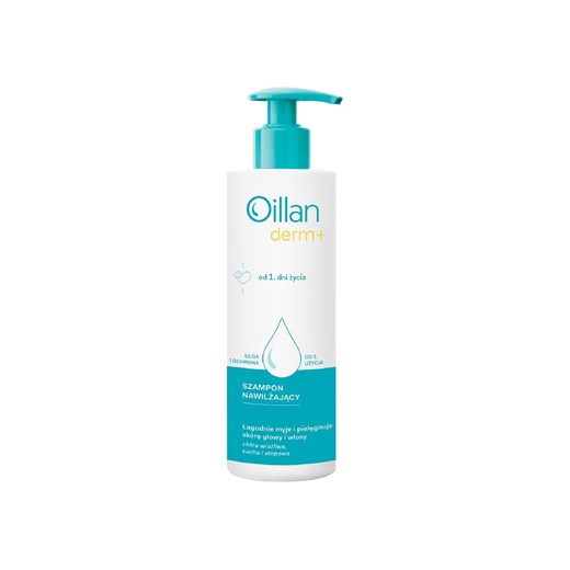 Oillan Derm+ Szampon nawilżający 180 ml Oillan one size wyprzedaż 5.10.15