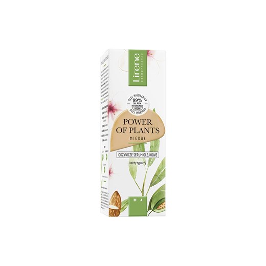 Lirene POWER OF PLANTS MIGDAŁ Odżywcze serum olejkowe 30 ml Lirene one size okazja 5.10.15