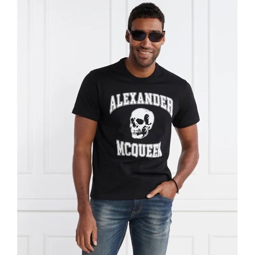 Alexander McQueen T-shirt | Regular Fit ze sklepu Gomez Fashion Store w kategorii T-shirty męskie - zdjęcie 167623913