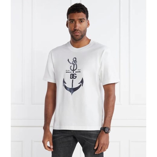 Dolce & Gabbana T-shirt | Regular Fit ze sklepu Gomez Fashion Store w kategorii T-shirty męskie - zdjęcie 167623930