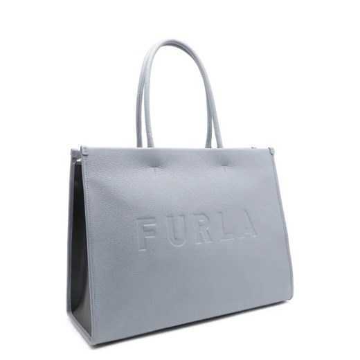 Shopper bag Furla ze skóry na ramię 