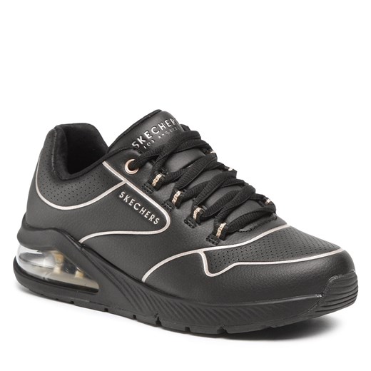 Sneakersy Skechers Uno 2 Golden Trim 155637/BKGD Black/Gold Skechers 36 eobuwie.pl